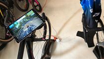 Cyklista Roman Kreuziger si oblben trasy pout aspo na tabletu