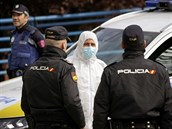 Policisté v Madridu