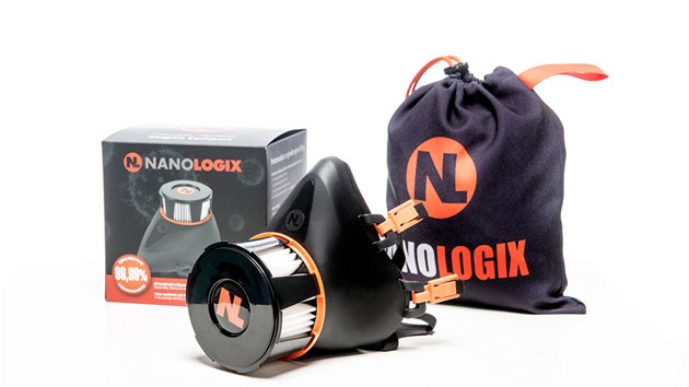 Polomaska Nanologix Respira Compact s filtrem Nano Perfection