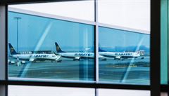 Letadla britské nízkonákladové společnosti Ryanair. | na serveru Lidovky.cz | aktuální zprávy