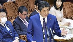 Japonský premiér inzó Abe prohlásil, e za souasných okolností by se...