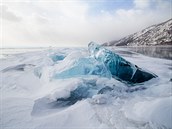 Ledové kry na Bajkalu