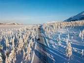 Silnice Kolyma a cesta na pól chladu