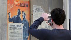 Kulisy v paíské tvrti Montmartre.