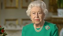Královna Alžběta II. poděkovala lidem.
