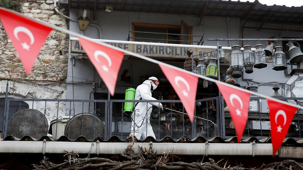 itní Istanbulu 23. bezna.