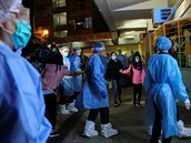 Koronavirus se íí v Hongkongu