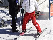 V Jeseníkách otevřely již dva skiareály. Na Červenohorském sedle platí lyžaři dobrovolné vstupné