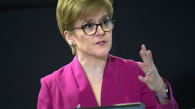 Skotská první ministryn Nicola Sturgeonová