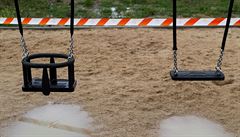 Prázdné houpa�ky v Madridu.