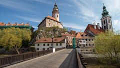 V eském Krumlov, jednom z turisticky nejnavtvovanjích mst v eské...