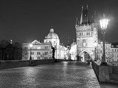 Liduprázdná Praha na unikátních fotografiích