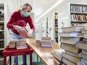 Knihovny musejí po znovuotevení dodrovat písná hygienická pravidla (na...