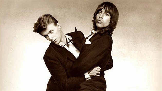 David Bowie a Iggy Pop