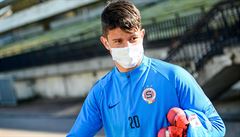 Adam Hloek na prvním spoleném tréninku prvoligového fotbalového klubu AC...