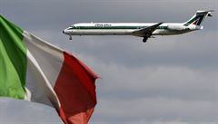 Italské aerolinky Alitalia se v červnu zestátní, jinak by zkrachovaly