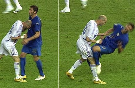 Zinédine Zidane a jeho osudová hlavika.