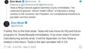 Generln editel vrobce elektrickch aut Tesla Elon Musk na svm twitterovm...