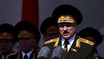 Prezident Alexandr Lukaenko (na snmku) dve oznail strach z koronaviru za...