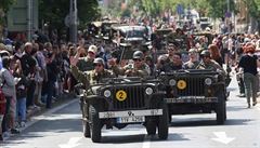 Convoy Of Liverty. Slavnosti svobody v Plzni.