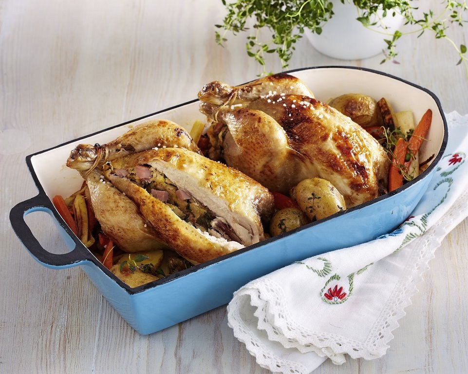 Jak naložit celé kuře na pečení?