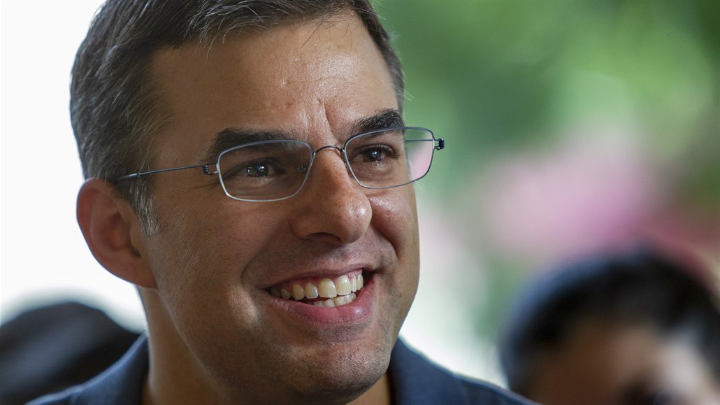 Kandidát na prezidenta Justin Amash.