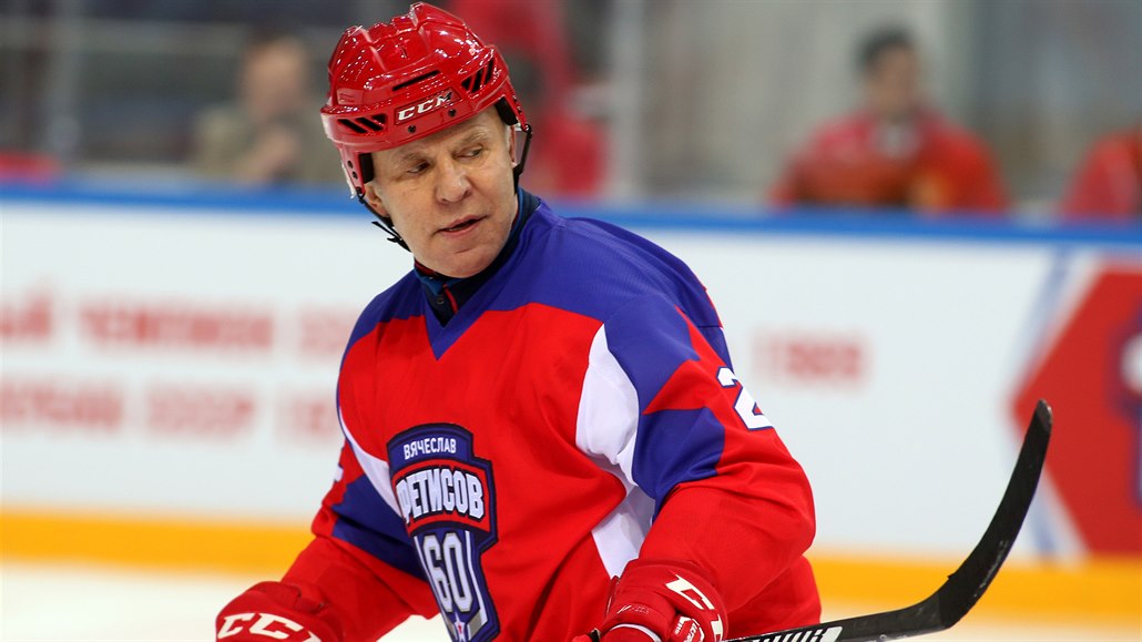 Ruská legenda a jeden ze zakladatelů KHL Vjačeslav Fetisov