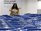 Obchodní dm IKEA v Praze na erném Most se 11. kvtna 2020 po uvolnní...