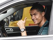 Cristiano Ronaldo po návratu k tréninku.