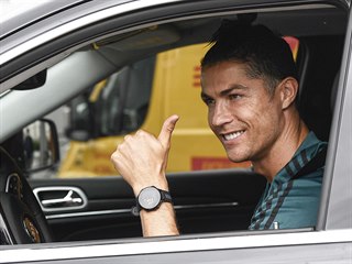 Cristiano Ronaldo po nvratu k trninku.