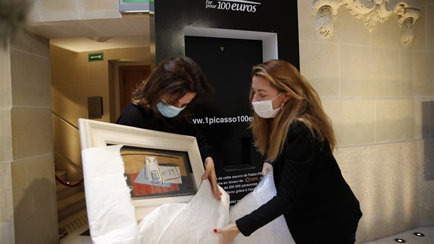 Charitativní loterie přisoudila Picassův obraz ženě z Itálie