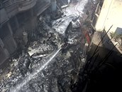 Vyšetřování nehody pákistánského letadla ukazuje na lidské selhání, piloti se prý kvůli pandemii nesoustředili