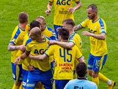 Utkání 23. kola první fotbalové ligy: FK Teplice - Slovan Liberec, 23. kvtna...