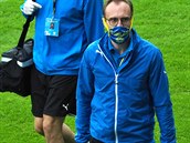 Léka FK Teplice Pavel Necka (vpravo)