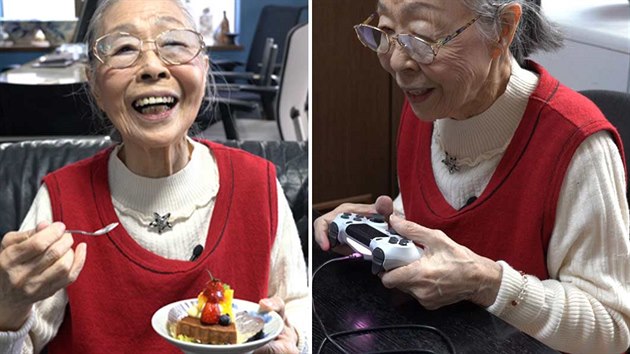 Nejstarí herní Youtuberce svta Hamako Mori je 90 let a pochází z Japonska