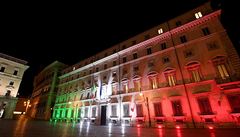 Nasvícené sídlo Palazzo Chigi v Římě, kde sídlí italský premiér. Budova hraje... | na serveru Lidovky.cz | aktuální zprávy