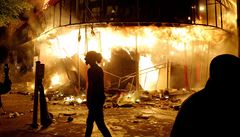 M�sto v plamenech.