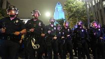 V ulicích Los Angeles zasahovala policie.