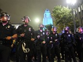 V ulicích Los Angeles zasahovala policie.