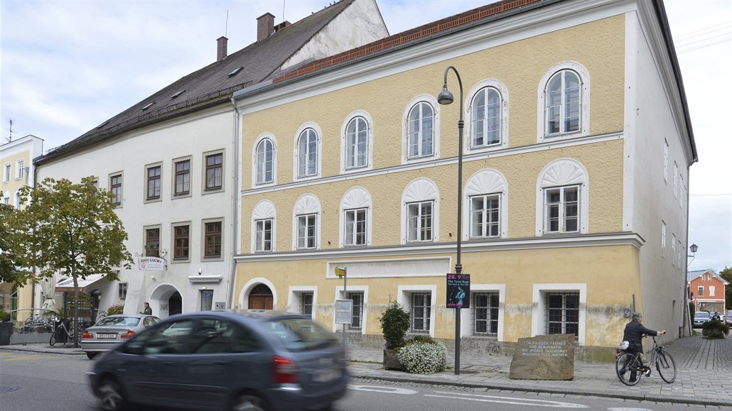 Rodný dům Hitlera v rakouském Braunau am Inn.