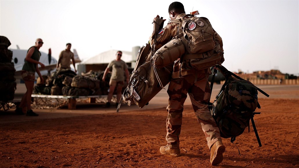 Francouzský voják v Mali