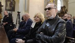 Zpvaka Hana Zagorová a její manel operní pvec tefan Margita na záduní mi...