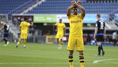 Achraf Hakimi Mouh z Dortmundu vyjád�il podporu zem�elému George Floydovi