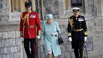 Britsk panovnice letos oslavila 94. narozeniny.