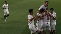 Sevilla s Vaclkem pi restartu La Ligy zdolala v derby Betis 2:0