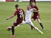 Utkání 30. kola první fotbalové ligy: 1. FC Slovácko - Sparta Praha, 14. ervna...