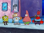 Seriál Spongebob v kalhotách.