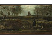 Ukradený obraz. Van Gogh - Parsonage Garden v Nuenenu na jae.