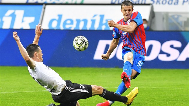 Jan Kopic oslavil návrat do základní sestavy Plzn gólem a asistencí.