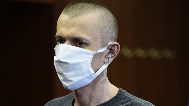 Luká� Masný z Ostravy stanul 11. �ervna 2020 p�ed senátem Vrchního soudu v...